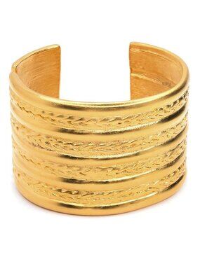 Kenneth Jay Lane, Jackie Kennedy Onassis Braided Cuff Bracelet Sale price